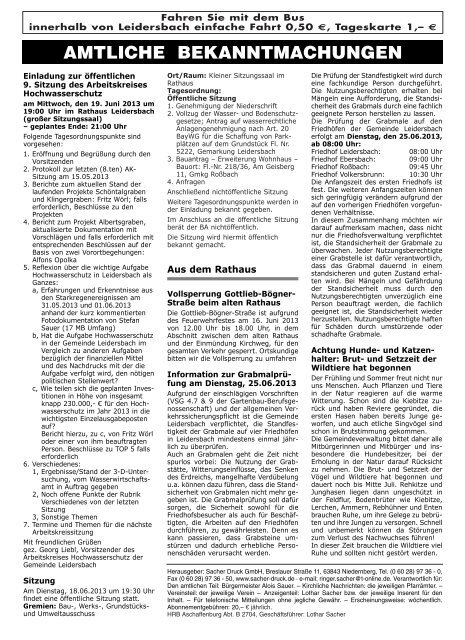 Amts- und Mitteilungsblatt 2013_06_14 - Leidersbach