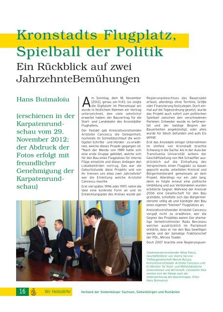 wir heldsdörfer - brief unserer hg - pfingsten 2013 - Heldsdorf