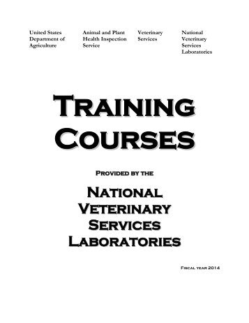 National Veterinary Services Laboratories - aphis