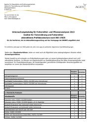 Untersuchungskatalog (pdf) - AGES