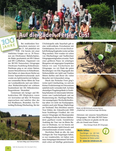 Münchner Natur und Umwelt - Bund Naturschutz in Bayern e.V. ...