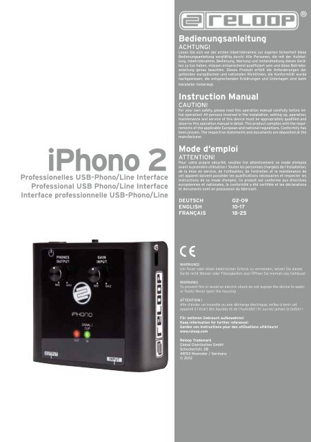 iPhono 2 - Reloop