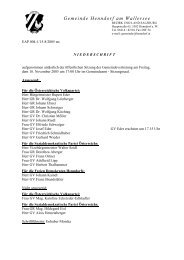 8. Sitzung am 18.11.2005 - .PDF - Henndorf am Wallersee