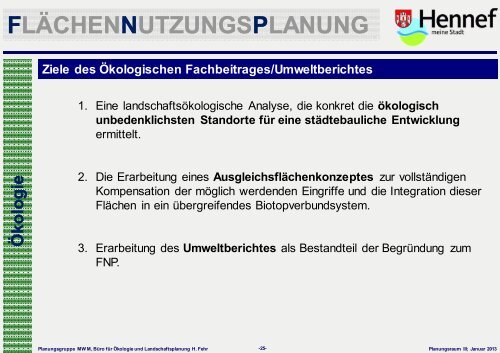 FLÃCHENNUTZUNGSPLANUNG ... - Hennef