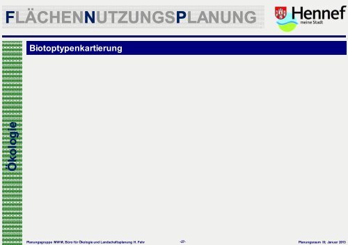 FLÃCHENNUTZUNGSPLANUNG ... - Hennef