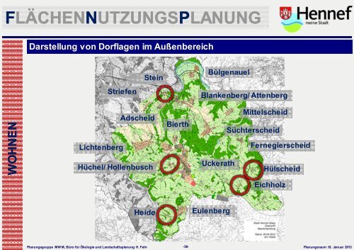 FLÃCHENNUTZUNGSPLANUNG ... - Hennef