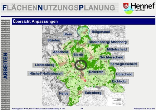 FLÃCHENNUTZUNGSPLANUNG ... - Hennef