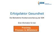 Vortrag SDK Betriebliche KV