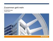 Zusammen geht mehr - DZ Bank AG