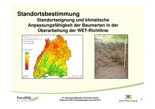 Standortsbestimmung - ForstBW