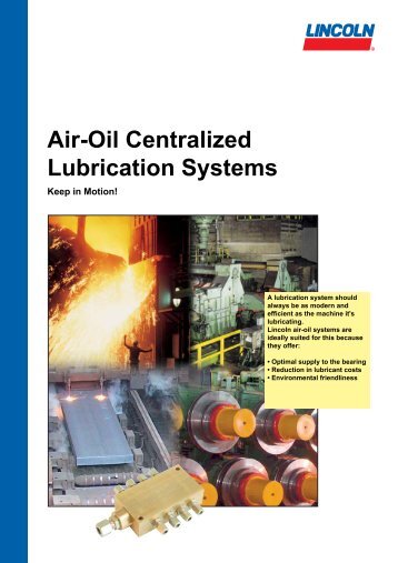 Air-Oil Centralized Lubrication Systems - Hennlich