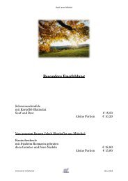 PDF Download Speisekarte - Hotel Lamm