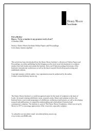 Download full paper (.pdf) - The Henry Moore Foundation