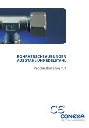 PRINT-Katalog CONEXA-Rohrverschraubungen in deutsch