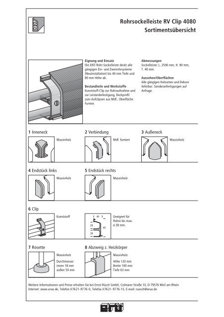 ERƒ Einzelblatt RV Clip Fax - Decke-wand-boden.de