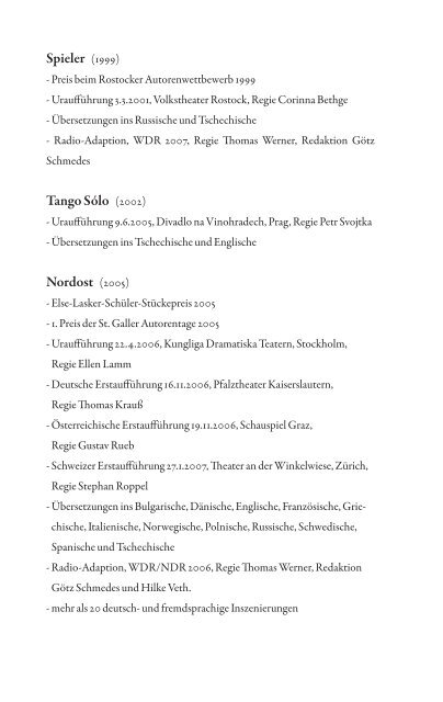 Leseprobe (PDF) - henschel SCHAUSPIEL Theaterverlag Berlin ...