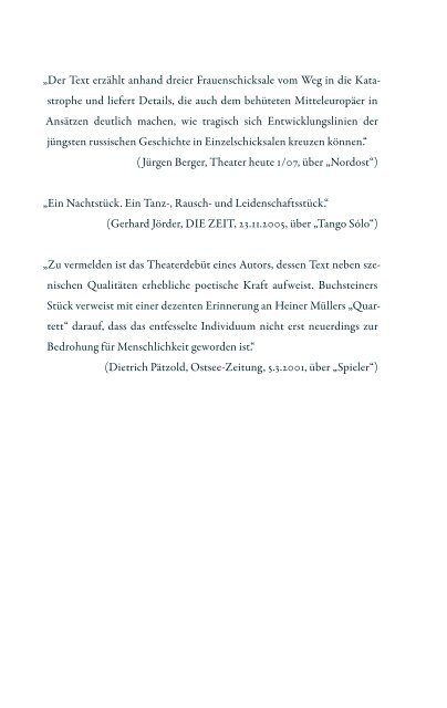 Leseprobe (PDF) - henschel SCHAUSPIEL Theaterverlag Berlin ...