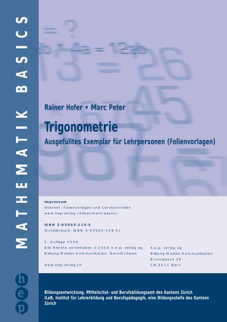 Trigonometrie - hep verlag