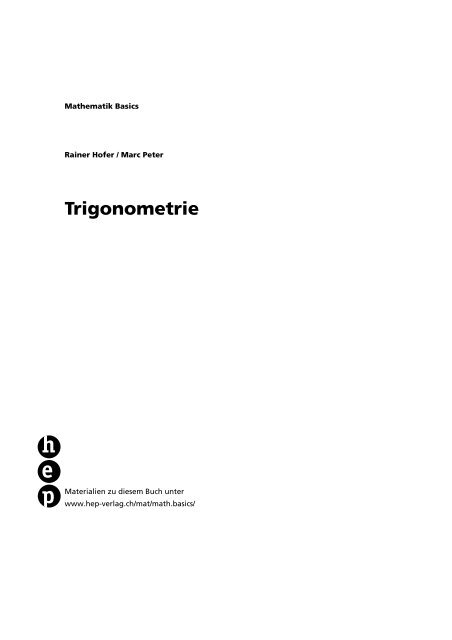 Trigonometrie - hep verlag