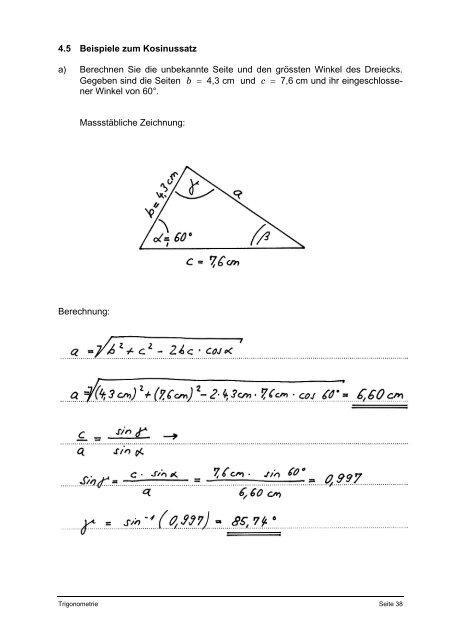 Trigonometrie - hep verlag