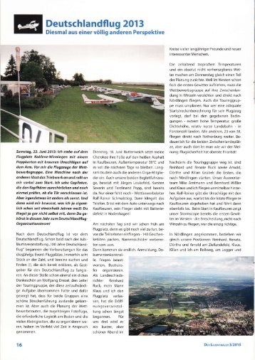 Lilienthaler 3/2013 - DAeC Deutscher Aeroclub