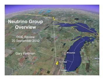 Neutrino Group Overview