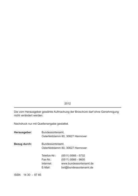 BSL Rasengräser 2012_Internet.indd - Bundessortenamt