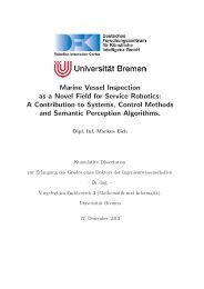 Marine Vessel Inspection as a Novel Field for Service Robotics - E-LIB