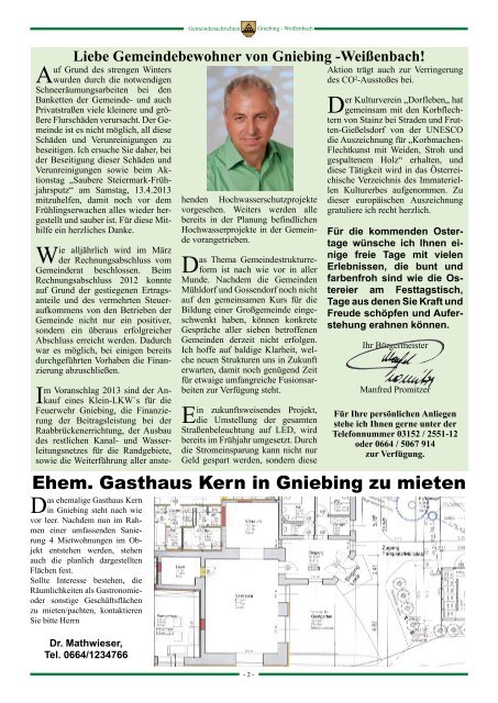 2013-01 März (5.175kb) - Gemeinde Gniebing-Weissenbach