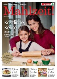 Das neue Mahlzeit! Magazin - Spar