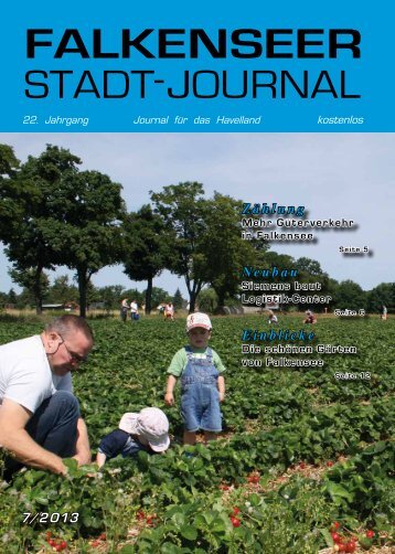 Juli 2013 - Falkenseer Stadtjournal