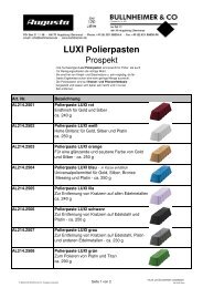 LUXI Polierpasten - Augusta-Technic