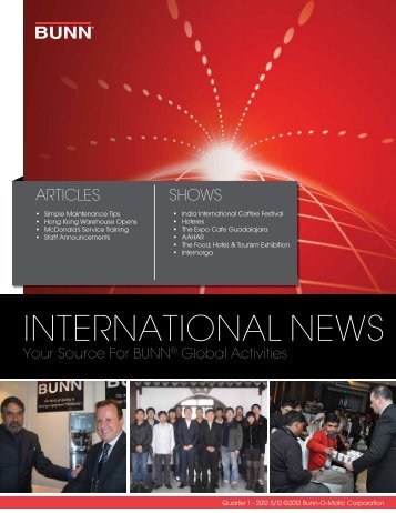 InternatIonal news - Bunn