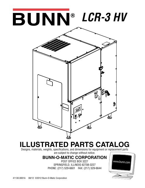 Schematic Bunn Coffee Maker Parts Diagram : Amazon's choice for bunn