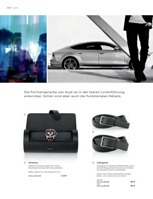 Audi collection Katalog 2013 (6 MB)