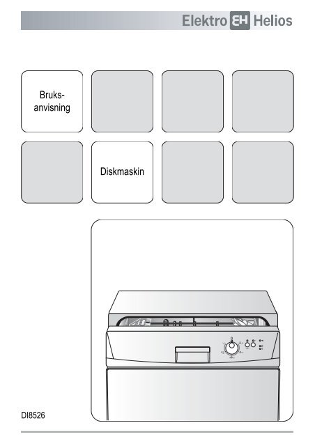 Bruks- anvisning Diskmaskin - Elon