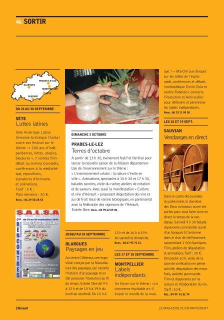 TÃ©lÃ©charger le magazine au format PDF - Conseil GÃ©nÃ©ral de l'HÃ©rault