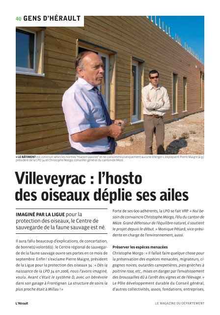 TÃ©lÃ©charger le magazine au format PDF - Conseil GÃ©nÃ©ral de l'HÃ©rault