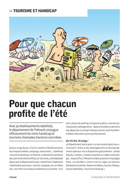 TÃ©lÃ©charger le magazine au format PDF - Conseil GÃ©nÃ©ral de l'HÃ©rault