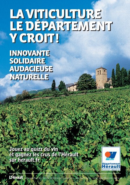 TÃ©lÃ©charger le magazine au format PDF - Conseil GÃ©nÃ©ral de l'HÃ©rault