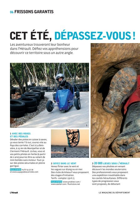 TÃ©lÃ©charger le magazine au format PDF - Conseil GÃ©nÃ©ral de l'HÃ©rault