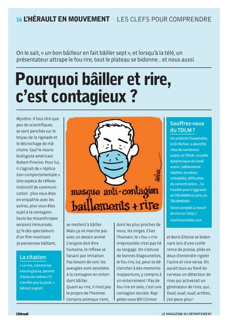 TÃ©lÃ©charger le magazine au format PDF - Conseil GÃ©nÃ©ral de l'HÃ©rault