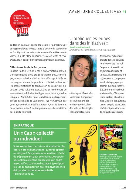 TÃ©lÃ©charger le magazine au format PDF - Conseil GÃ©nÃ©ral de l'HÃ©rault