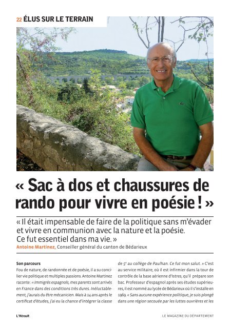 TÃ©lÃ©charger le magazine au format PDF - Conseil GÃ©nÃ©ral de l'HÃ©rault