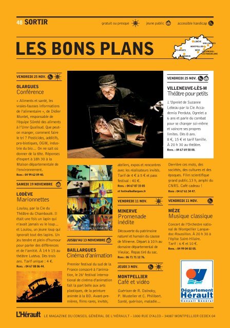 TÃ©lÃ©charger le magazine au format PDF - Conseil GÃ©nÃ©ral de l'HÃ©rault