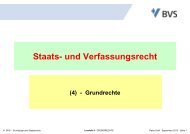 Art. 3 Abs. 1 GG - Bayerische Verwaltungsschule