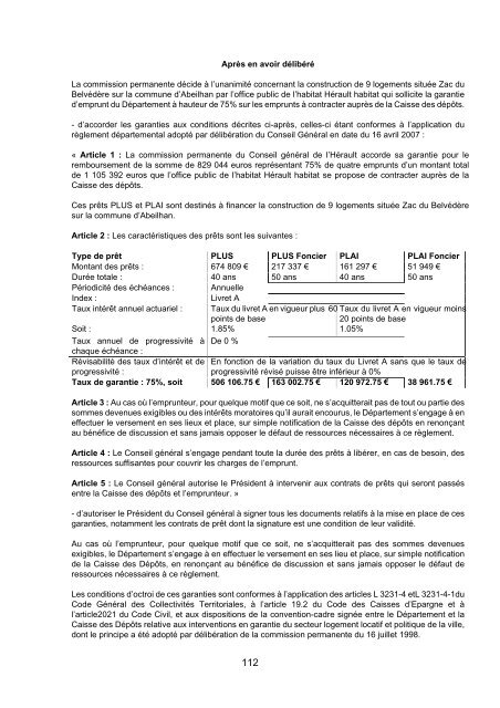 RRA NÂ°13 2010 - Conseil GÃ©nÃ©ral de l'HÃ©rault