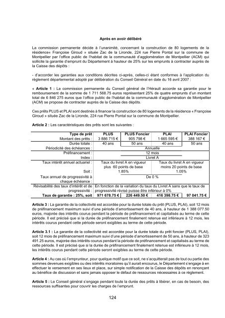 RRA NÂ°13 2010 - Conseil GÃ©nÃ©ral de l'HÃ©rault