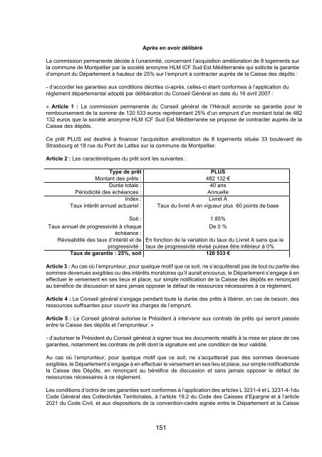 RRA NÂ°13 2010 - Conseil GÃ©nÃ©ral de l'HÃ©rault