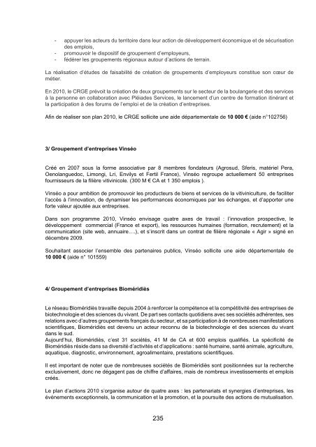 RRA NÂ°13 2010 - Conseil GÃ©nÃ©ral de l'HÃ©rault